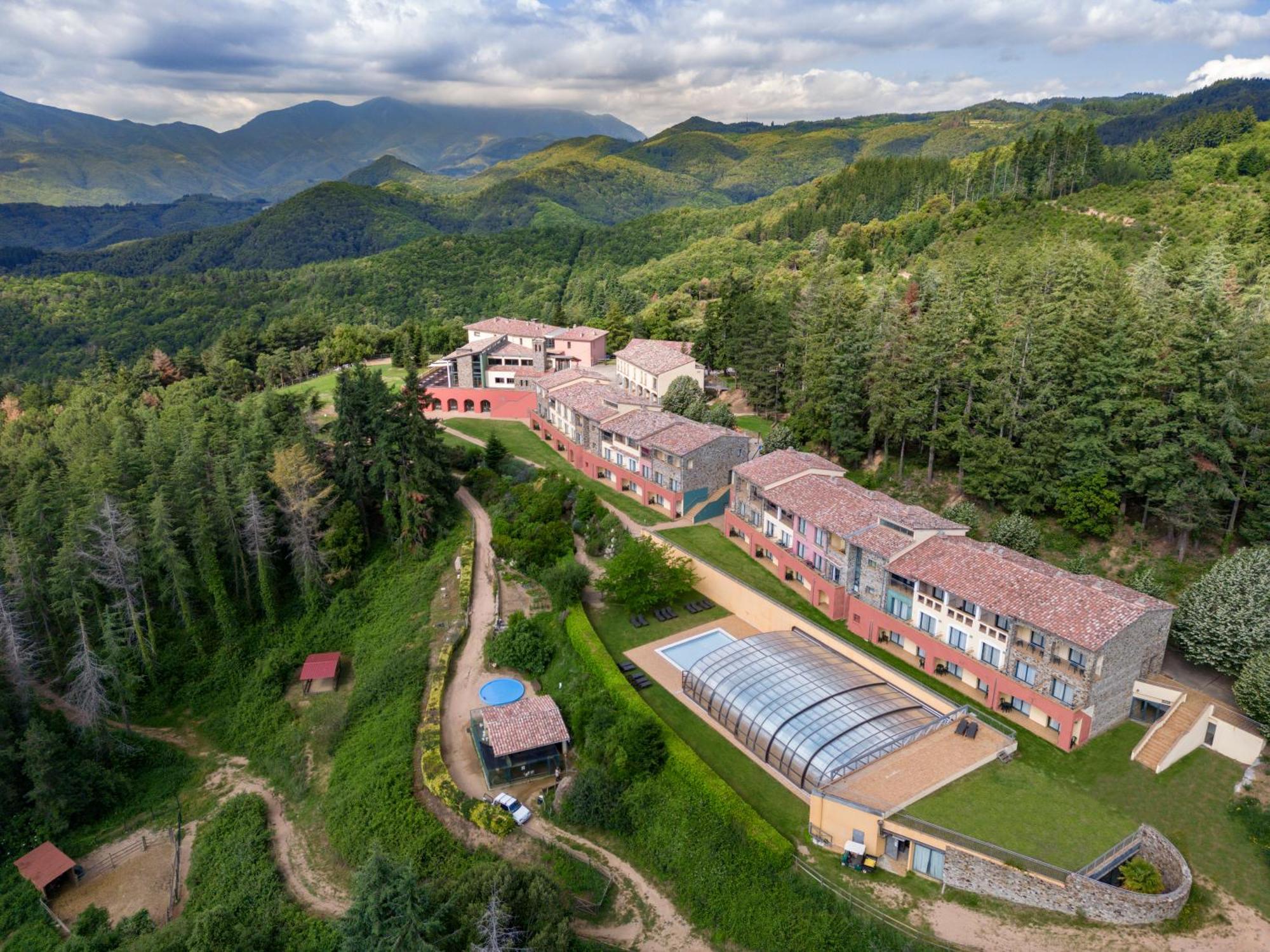 Vilar Rural De Sant Hilari Sacalm By Serhs Hotels Ngoại thất bức ảnh