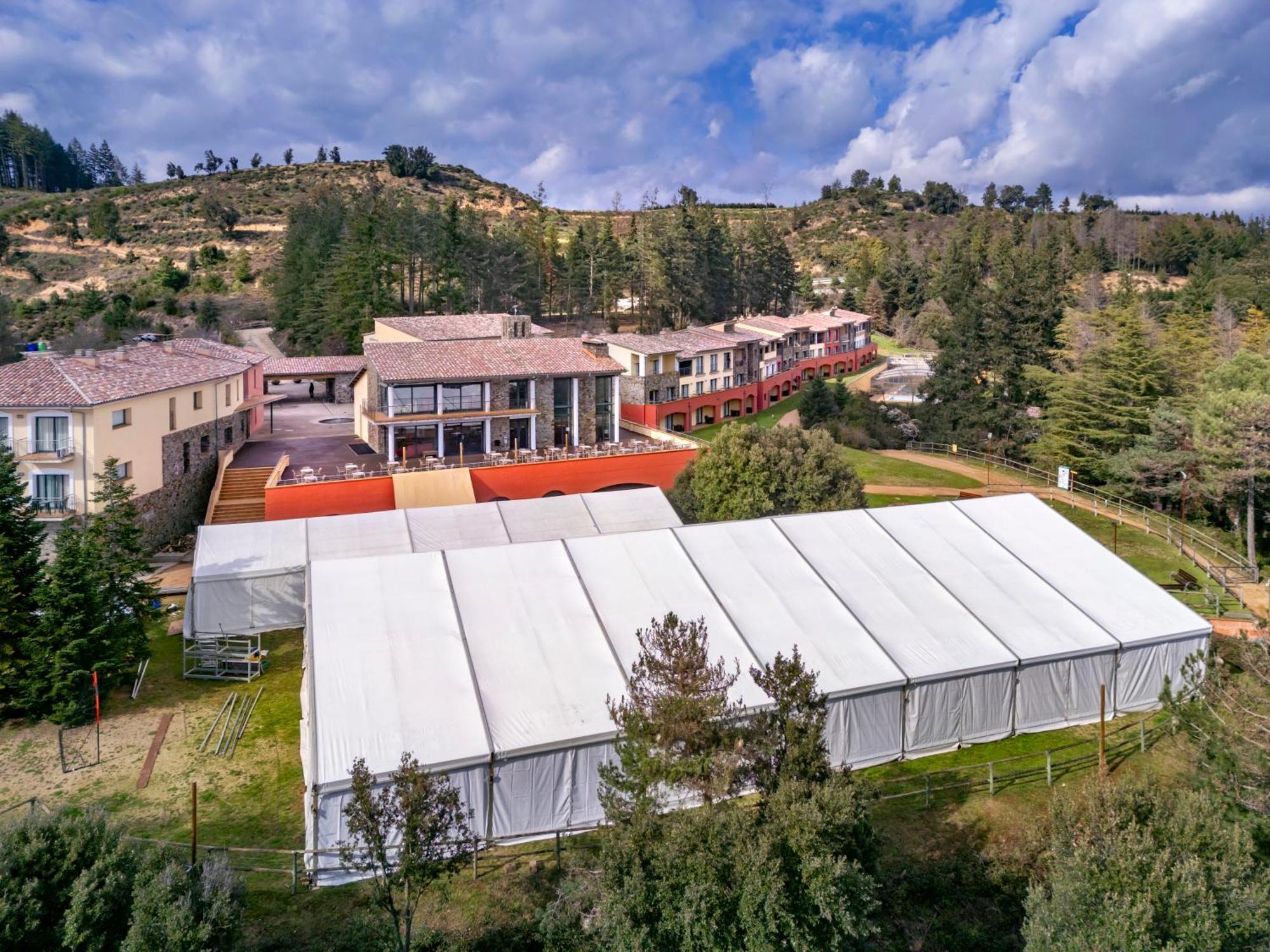 Vilar Rural De Sant Hilari Sacalm By Serhs Hotels Ngoại thất bức ảnh