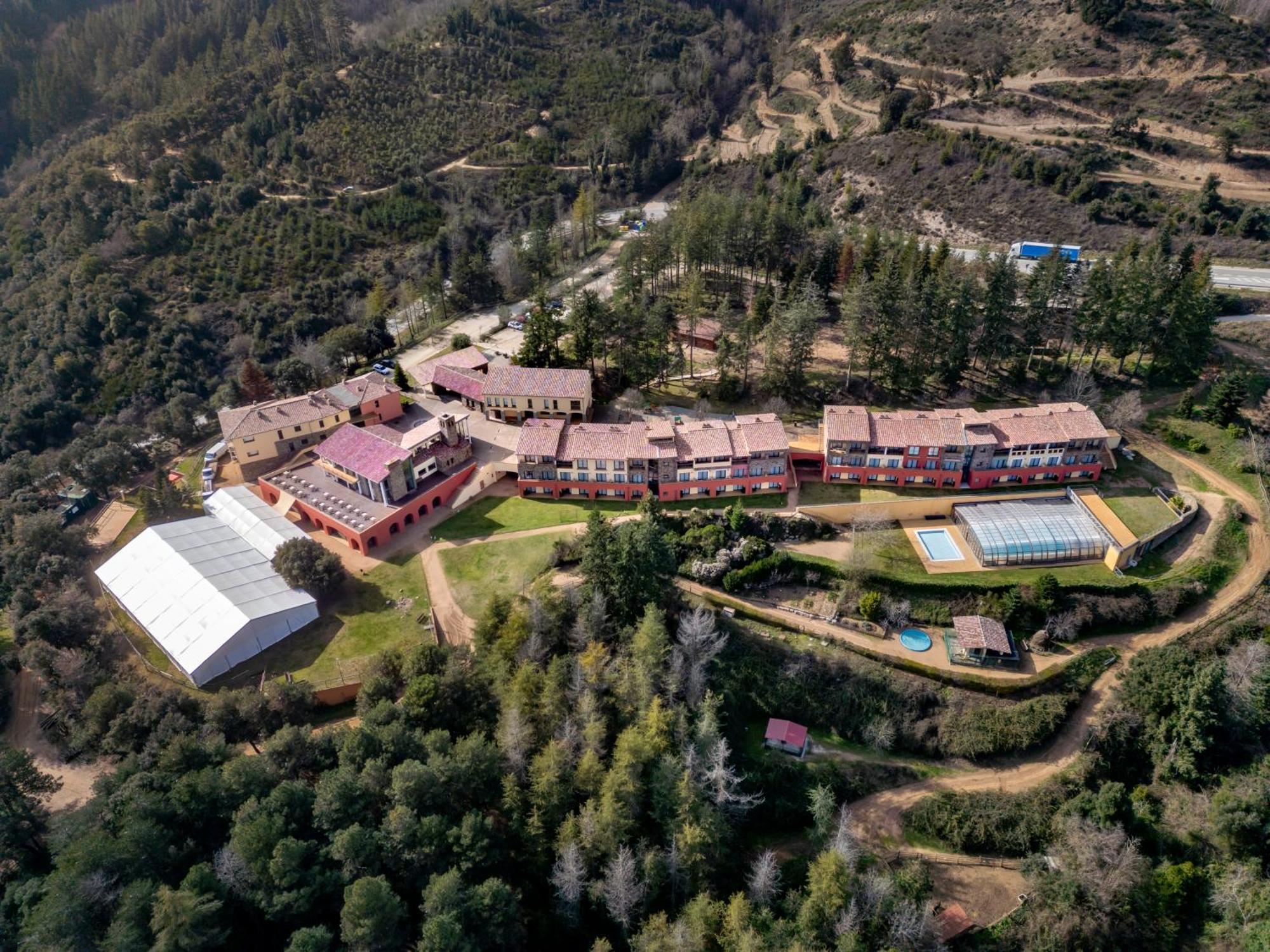 Vilar Rural De Sant Hilari Sacalm By Serhs Hotels Ngoại thất bức ảnh
